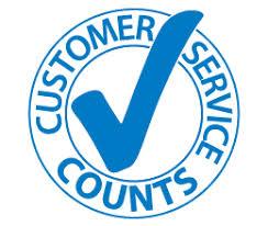Customer Service Blue