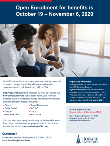 Open Benefits Enrollment 2020 Is Coming